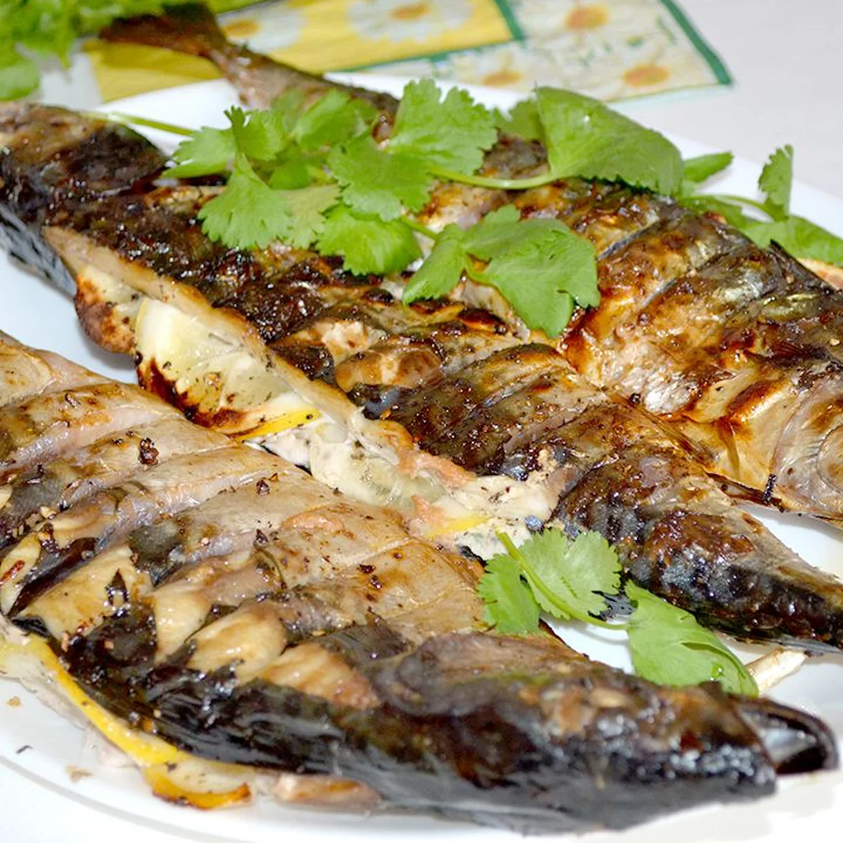 Шашлык из скумбрии