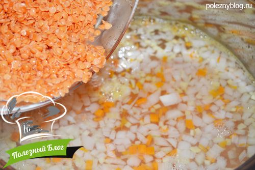 Полезный Блог - Солнечный индийский суп с чечевицей и курагой - Шаг 11
