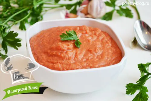 Суп-пюре из кабачка (цуккини), нута и свёклы | Готовый