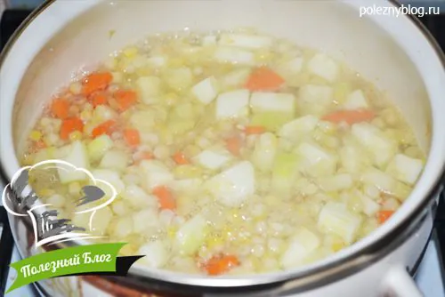 Полезный Блог - Суп-пюре из кукурузы, кабачка и моркови - Шаг 8