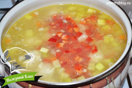 Суп с куриными фрикадельками | Шаг 12