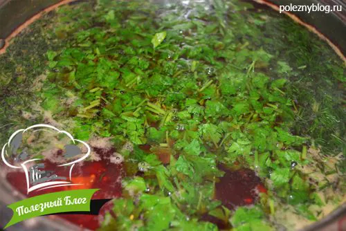 Свекольный суп с курицей - Шаг 12