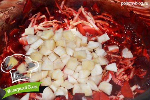 Полезный Блог - Свекольный суп с топинамбуром - Шаг 13