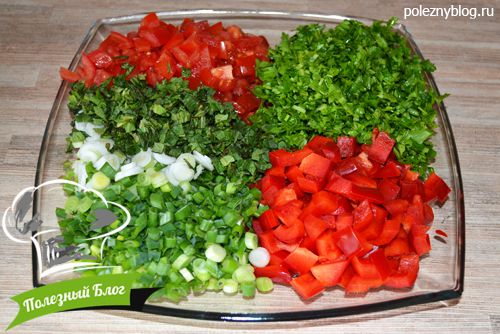 Табуле или кус-кус со свежими овощами - Шаг 11
