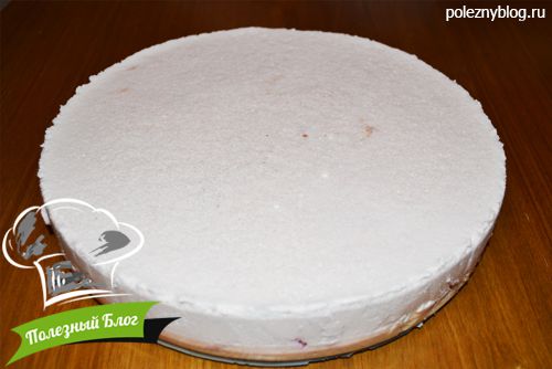 Полезный Блог - Торт с клубникой - Коралловая панна котта - Шаг 16