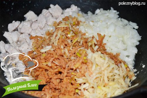 Тушёная курица с айвой | Шаг 5