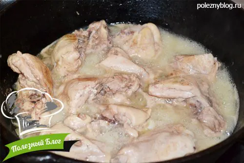 Полезный Блог - Тушёная тыква с куриными бёдрышками - Шаг 6