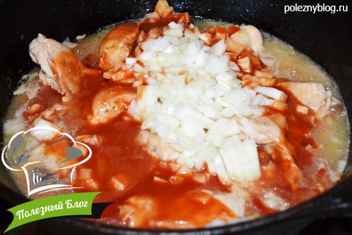 Полезный Блог - Тушёная тыква с куриными бёдрышками - Шаг 8