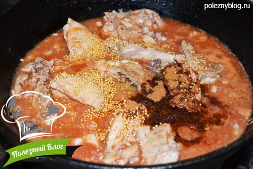 Полезный Блог - Тушёная тыква с куриными бёдрышками - Шаг 9