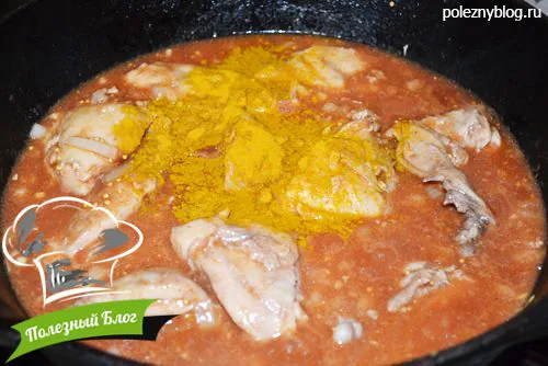 Полезный Блог - Тушёная тыква с куриными бёдрышками - Шаг 10