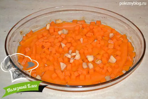 Тыква, запеченная в духовке кусочками | Шаг 6
