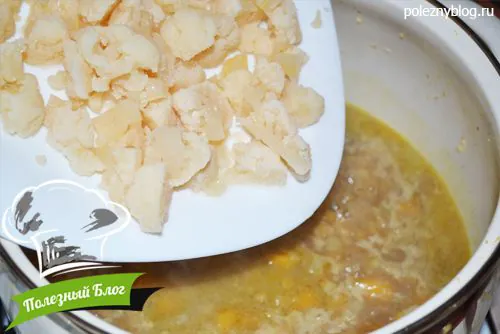 Полезный Блог - Тыквенный суп карри с нутом и цуккини - Шаг 12