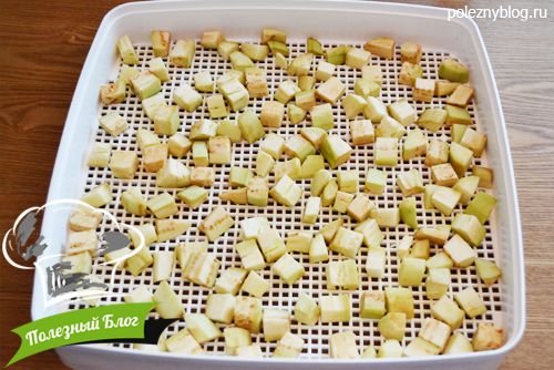 Полезный Блог - Заготовка сушёных баклажан - Шаг 3