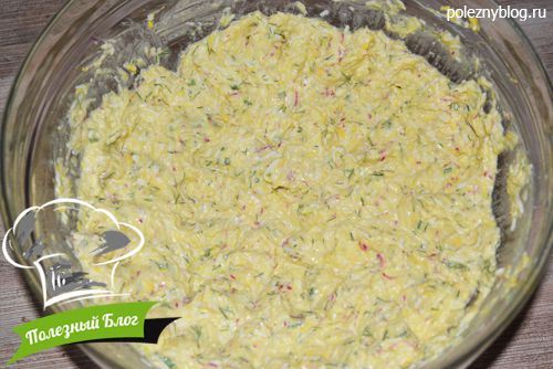 Закуска из редиса, яиц и сыра на огуречной основе | Шаг 7