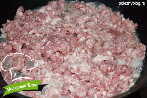 Запеканка из фарша свинины и тыквы | Шаг 6