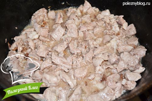 Жаркое из свинины с овощами | Шаг 3