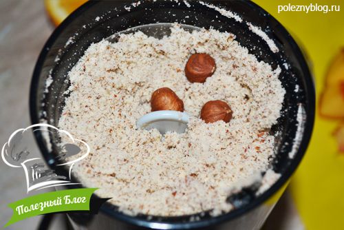 Желе из агар-агар с орехами, какао и апельсином | Шаг 4