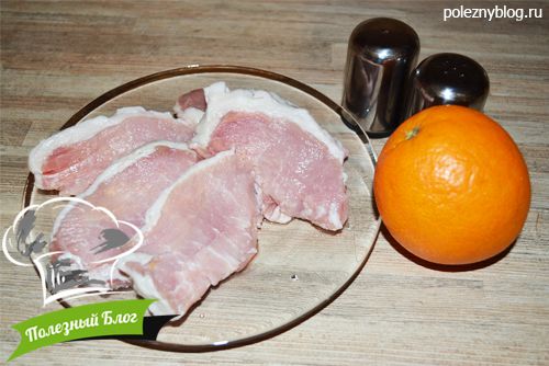 Антрекот из свинины в духовке | Ингредиенты