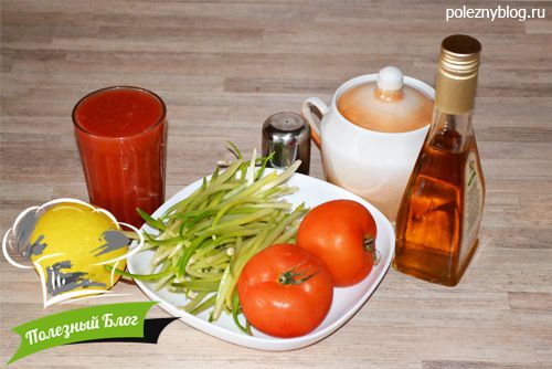 Черемша в томатном соусе | Ингредиенты